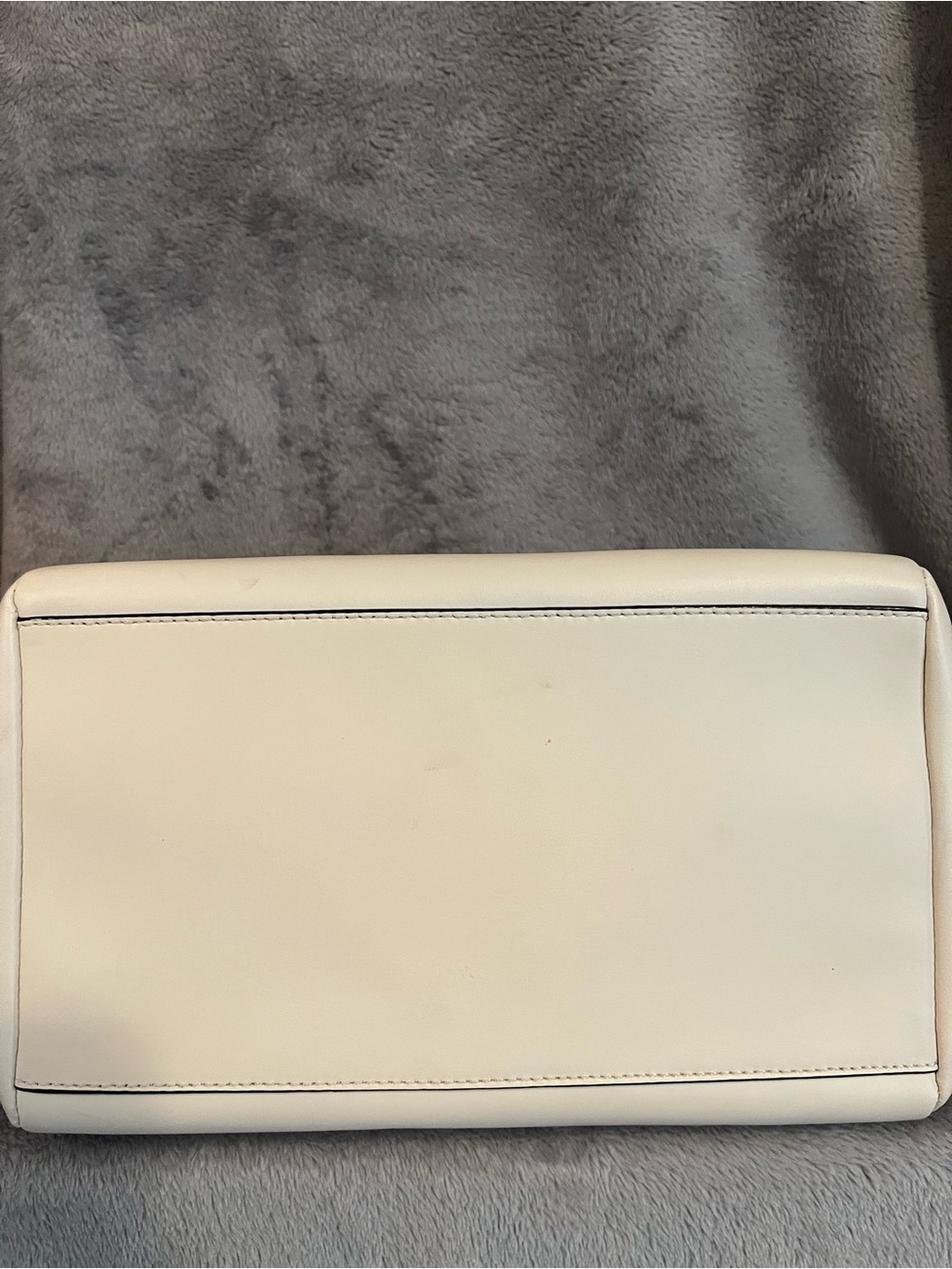 kate spade Cream Structured Top-Handle Satchel - Picture 3 of 4